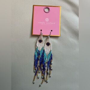 Simply Southern beaded drop earrings